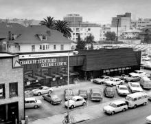 El primer Centro de Celebridades, Los Ángeles, California, 1969.